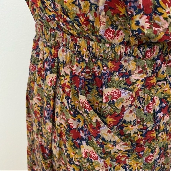 Lush Multicolored Crochet Racerback Dress Sm - Picture 5 of 10